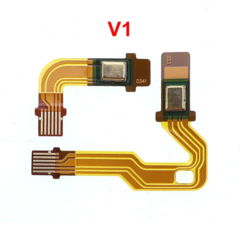 Left/Right Microphone Cable Replacement Parts For PS5 Handle Inner Mic Ribbon Speaker Flat Cable For V1 V2 V3 V4 Controller Game console repair parts