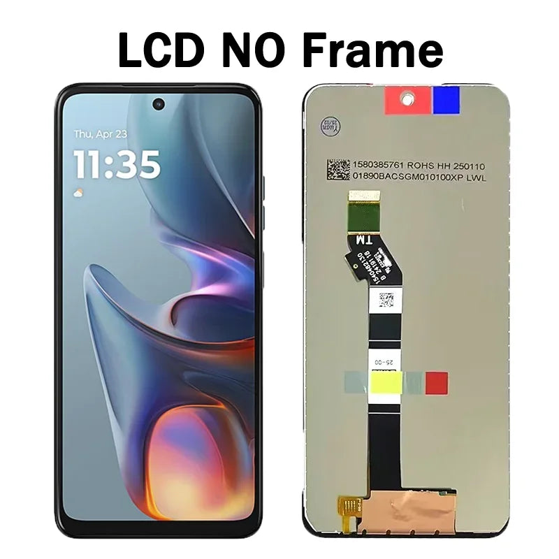 6.67“”tested For Motorola Moto E15 LCD Display Touch Screen Sensor Digiziter Assembly Replacement Parts For Moto E15 LCD Screen Motorola phone repair parts
