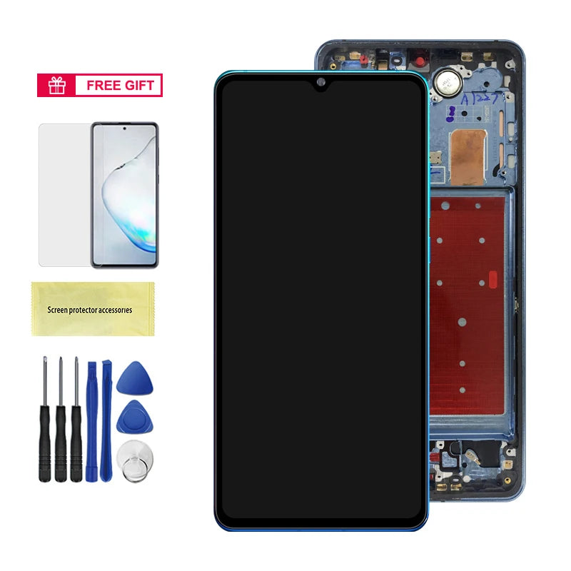 P30 Pro Screen Replacement, for Huawei P30 Pro VOG-L29 VOG-L09 Lcd Display Digital Touch Screen With Frame Assembly HUAWEI phone repair parts