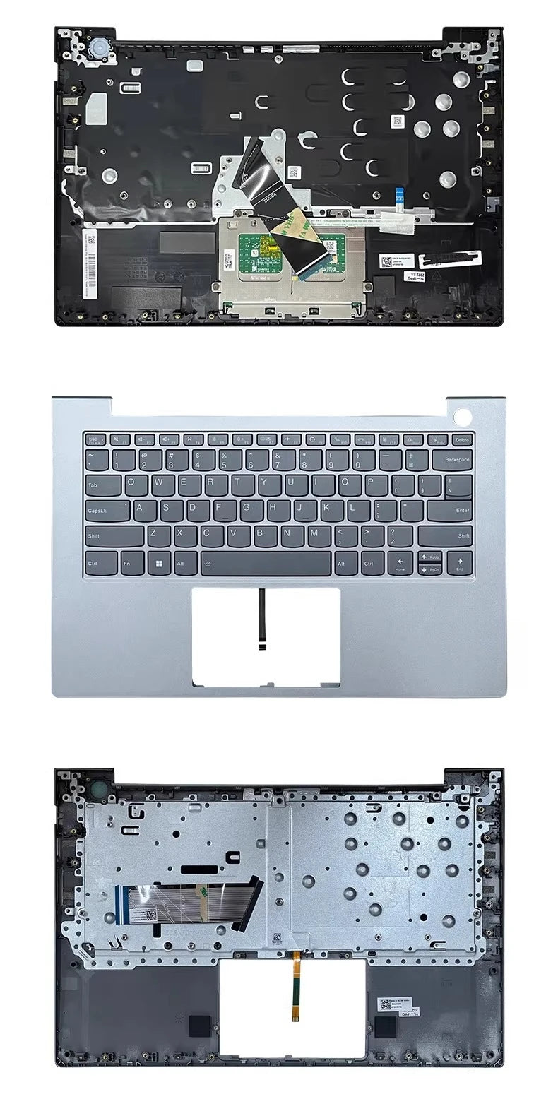 Upper case keyboard for Lenovo K4E-ITL K4E-ARE IAP ABA ACL topcase palmrest C shell keyboard cover touchpad assembly Lenovo laptop repair parts