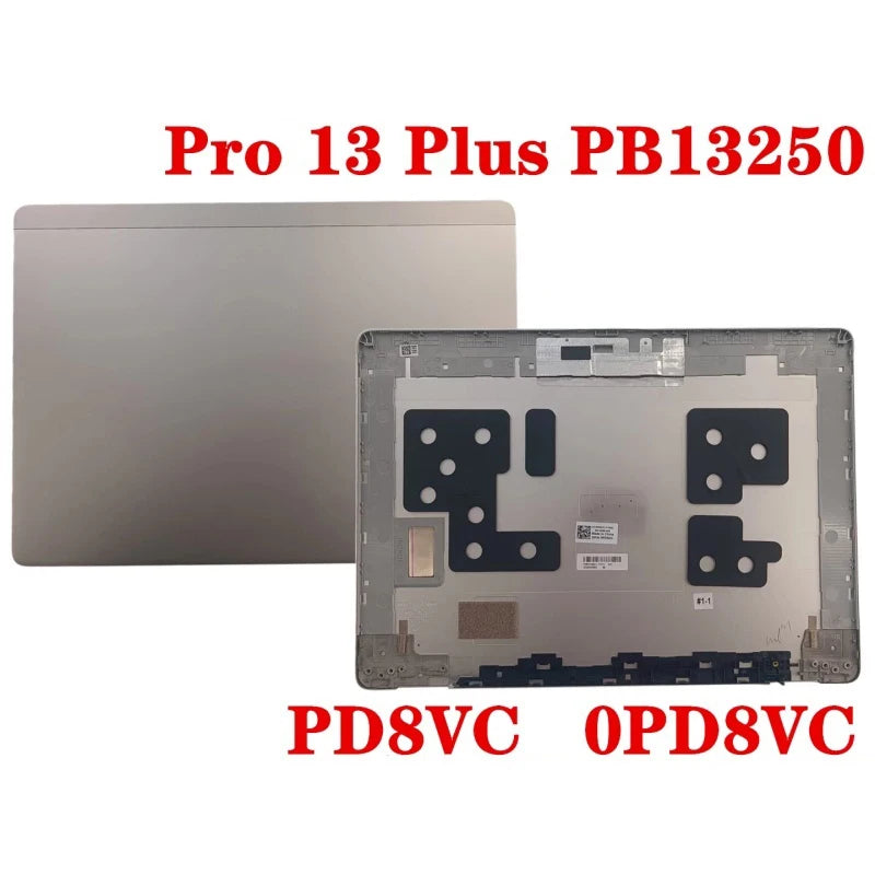 NEW ORIGINAL Laptop Lcd Back Case FOR DELL Pro 13 Plus PB13250 PB13255 2-in-1 0NCM53 0PT9H7 0RW27X 0Y37WP 0034GF 0PD8VC 07GMM4 Dell laptop repair parts