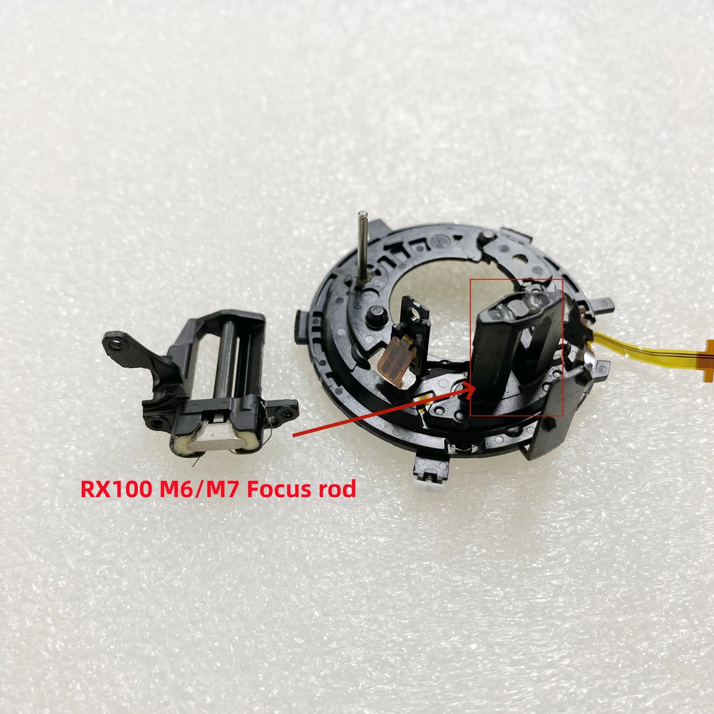 Original Lens Focus Rod Repair Parts For Sony DSC-RX100M6 DSC-RX100M7 RX100VI RX100VII Lens Focus Unit Rod Digital Camera repair parts