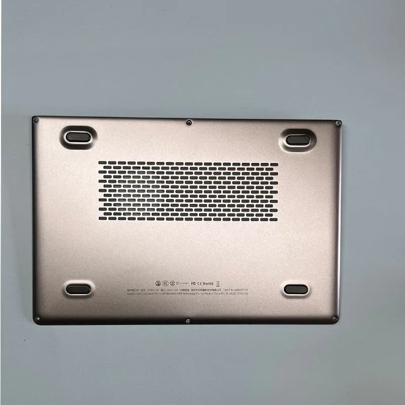 Genuine GPD Pocket3 bottom case, includes 6  screws. Game console repair parts