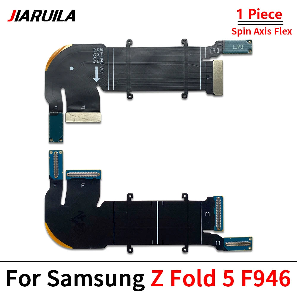 New Spin Axis Flex For Samsung Z Fold Z Flip 1 2 3 4 5 6 7 5G MainBoard Connector LCD Display USB Flex Cable Samsung phone repair parts