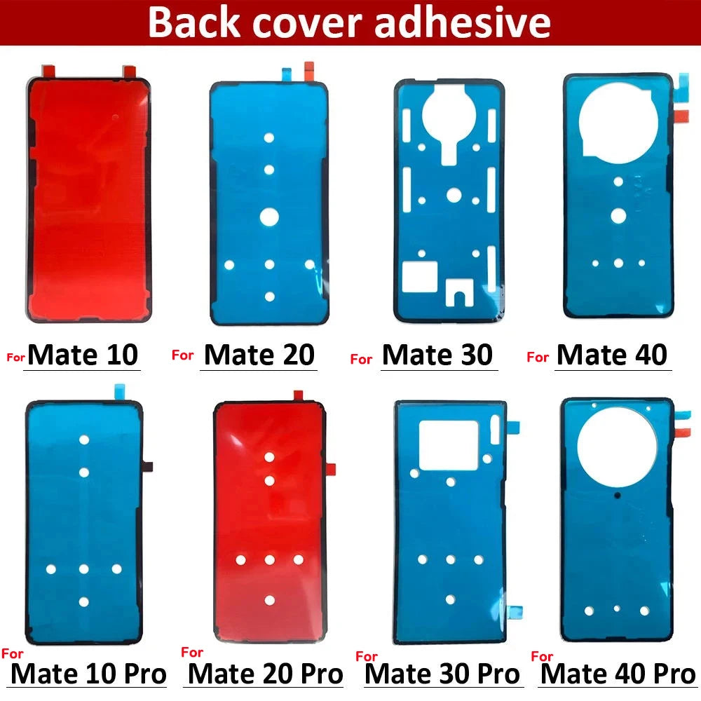 Adhesive Sticker Back Housing Battery Cover Tape Waterproof For Huawei Mate 10 20 20X 30 40 Pro 4G 5G Huawei phone repair parts