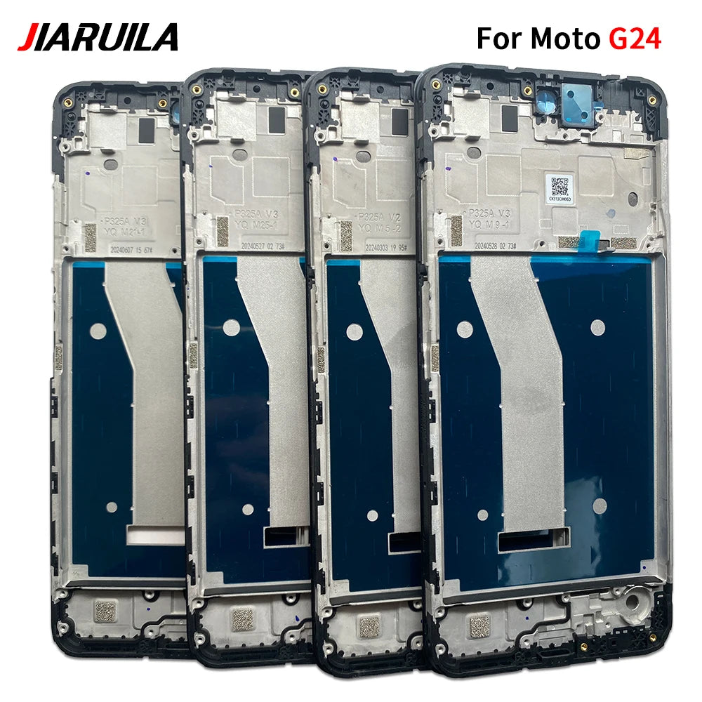 Housing Middle Frame Bezel Plate Cover For Motorola Moto G04 G14 G24 G34 G54 G84 Power Motorola phone repair parts
