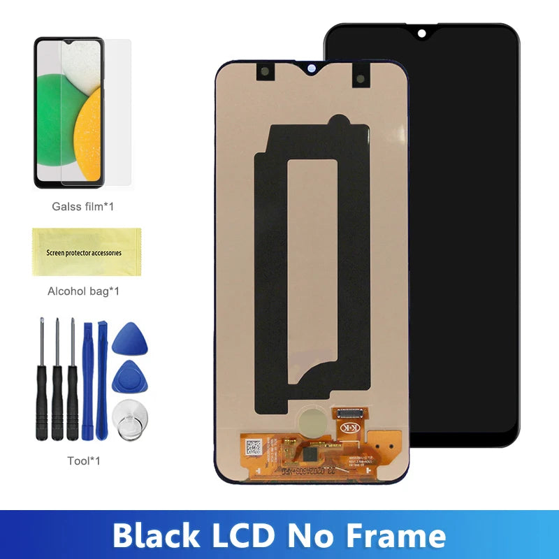 AMOLED A30S Screen, for Samsung Galaxy A30S A307 A307F A307FN A307G A307YN Lcd Dispaly Digital Touch Screen With Frame Samsung phone repair parts