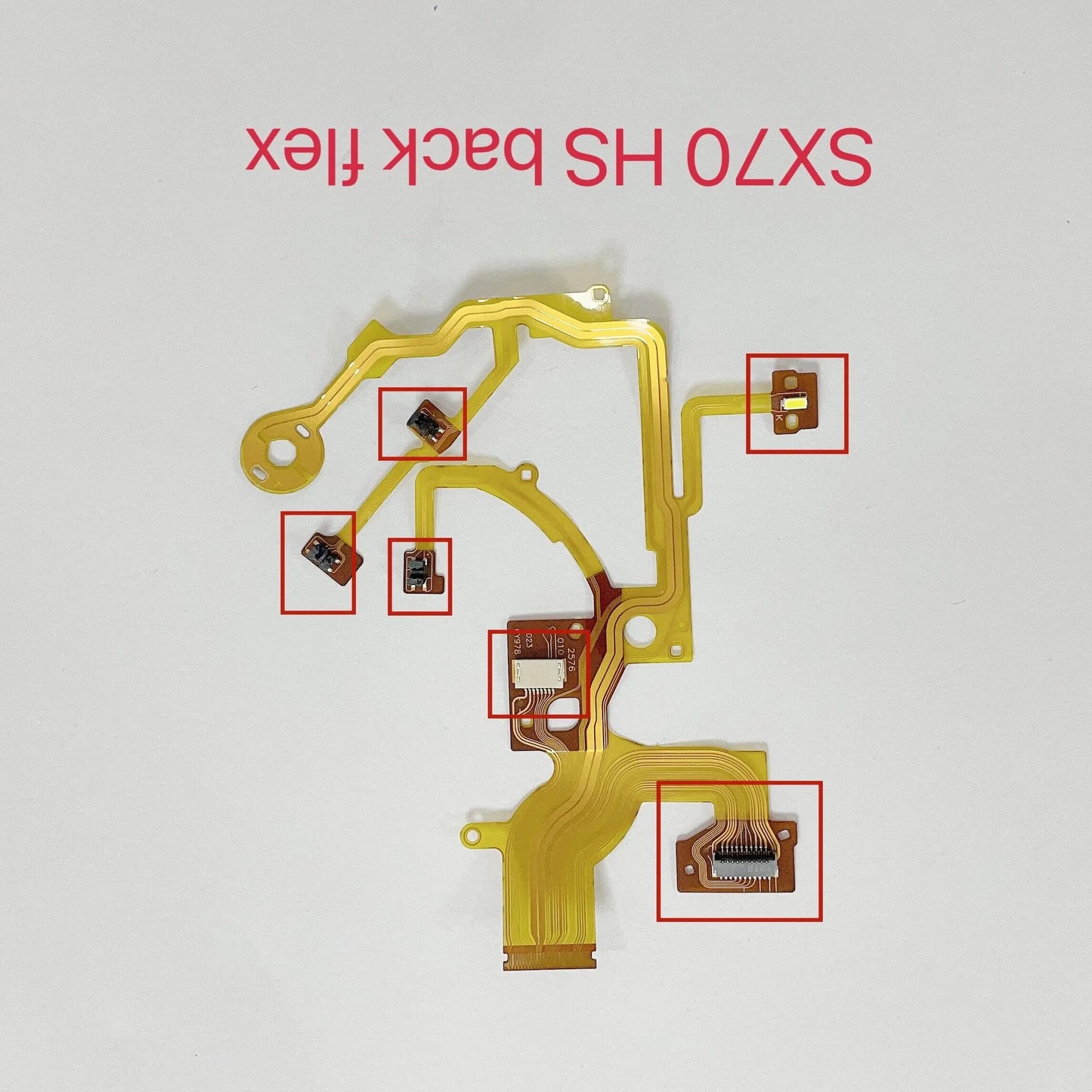 New SX70 Lens Back Rear Flex Cable with Full IC for Canon Camera Lens SX70HS Replacement Parts  Digital Camera repair parts