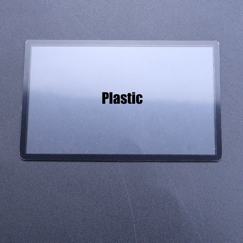 Plastic/Glass Upper LCD Screen Lens Replacement For New 3DS New3DS Game Console Top Screen Frame Lens Cover Game console repair parts
