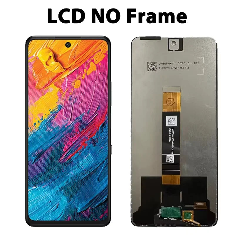 6.78"Inch For TCL 60 XE 60XE NxtPaper 5G LCD DIsplay Touch Screen Digitizer Assembly T705M, T705M1 Display Replacement Parts TCL phone repair parts