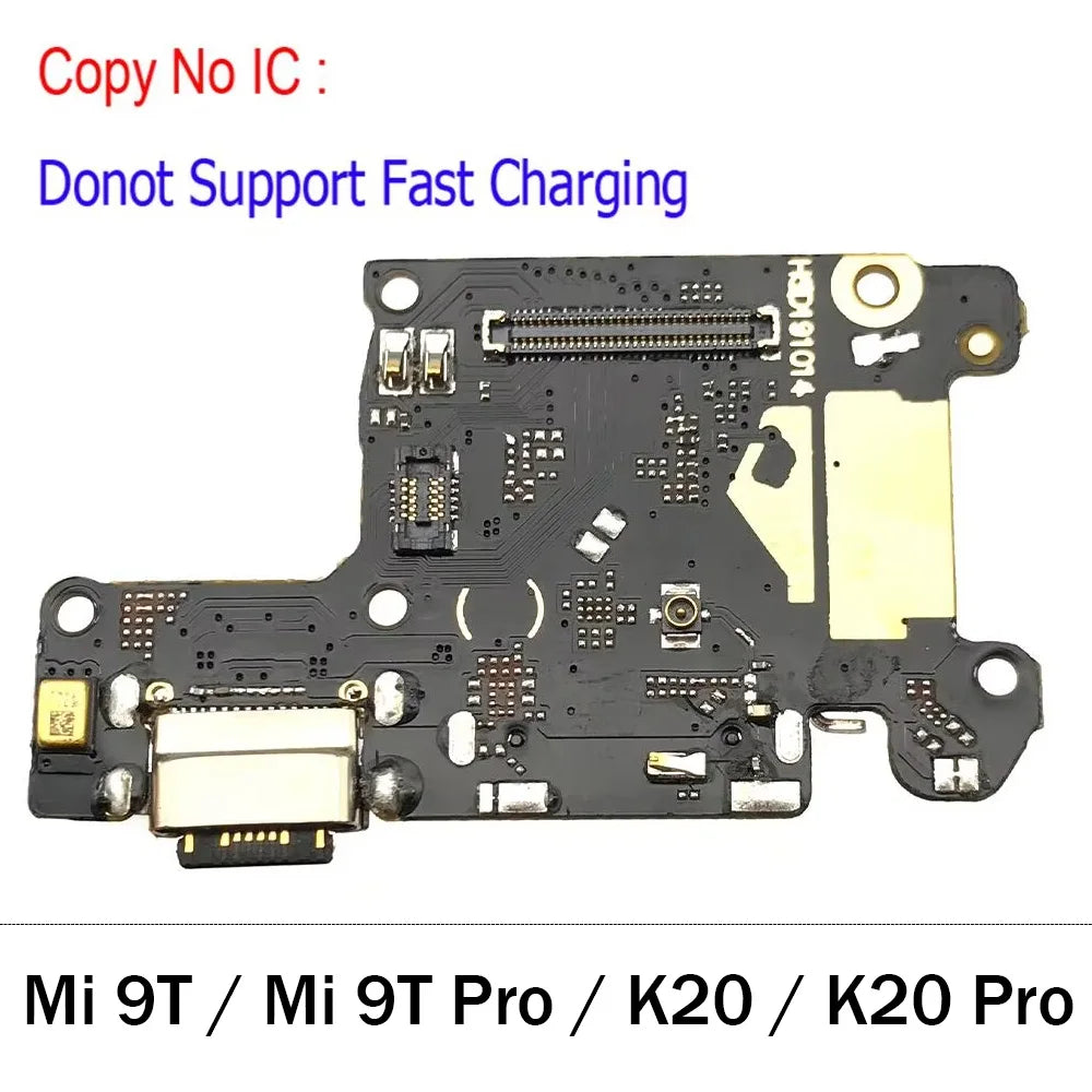 For Xiaomi Mi 9T Pro USB Micro Charger Charging Port Dock Connector Board Flex Cable For Redmi K20 / K20 Pro  Xiaomi  Xiao mi phone repair parts