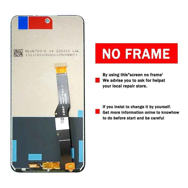 6.67"Tested For TCL 20L 20 Lite T774H T774B LCD 20S T773O Display Touch Screen Digitizer For TCL 20L+ 20 Lite Plus T775H T775B TCL phone repair parts