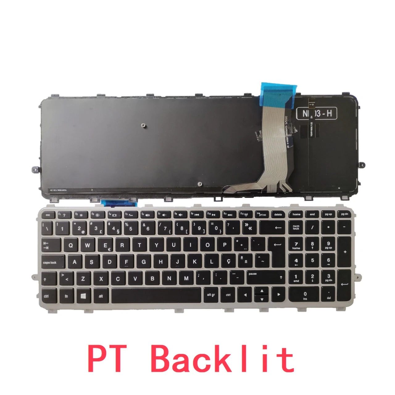 New US Russian Spanish Portuguese Laptop Backlit Keyboard For HP ENVY 15-J 17-J 15T-J 15Z-J 17T-J 15-j000 17-j000 V140626A  HP laptop repair parts