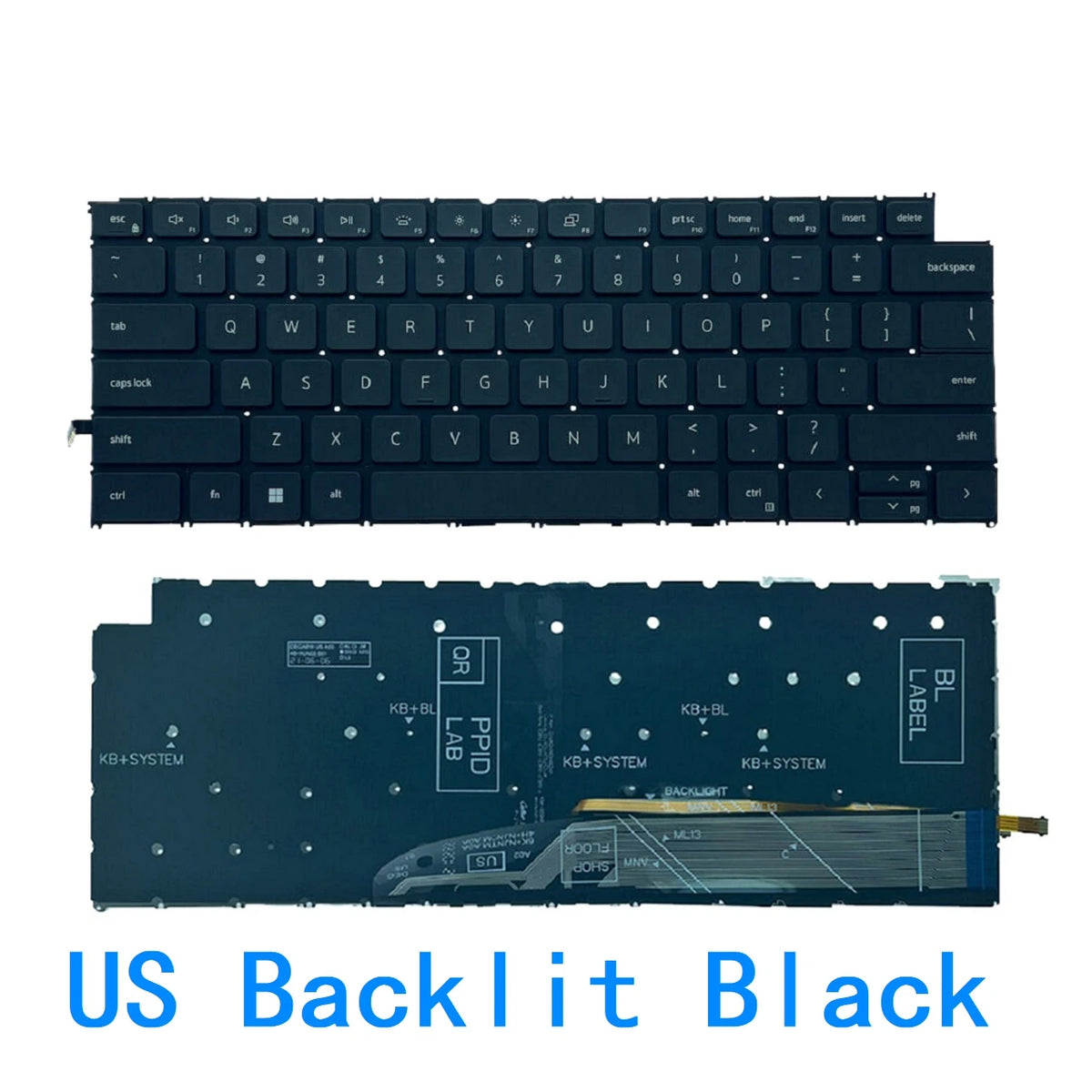US RU SP AR BR Backlit Keyboard For Dell Inspiron 5310 5410 5415 5418 7415 7425 Vostro14Pro P144G P147G Latitude 3420Dell laptop repair parts