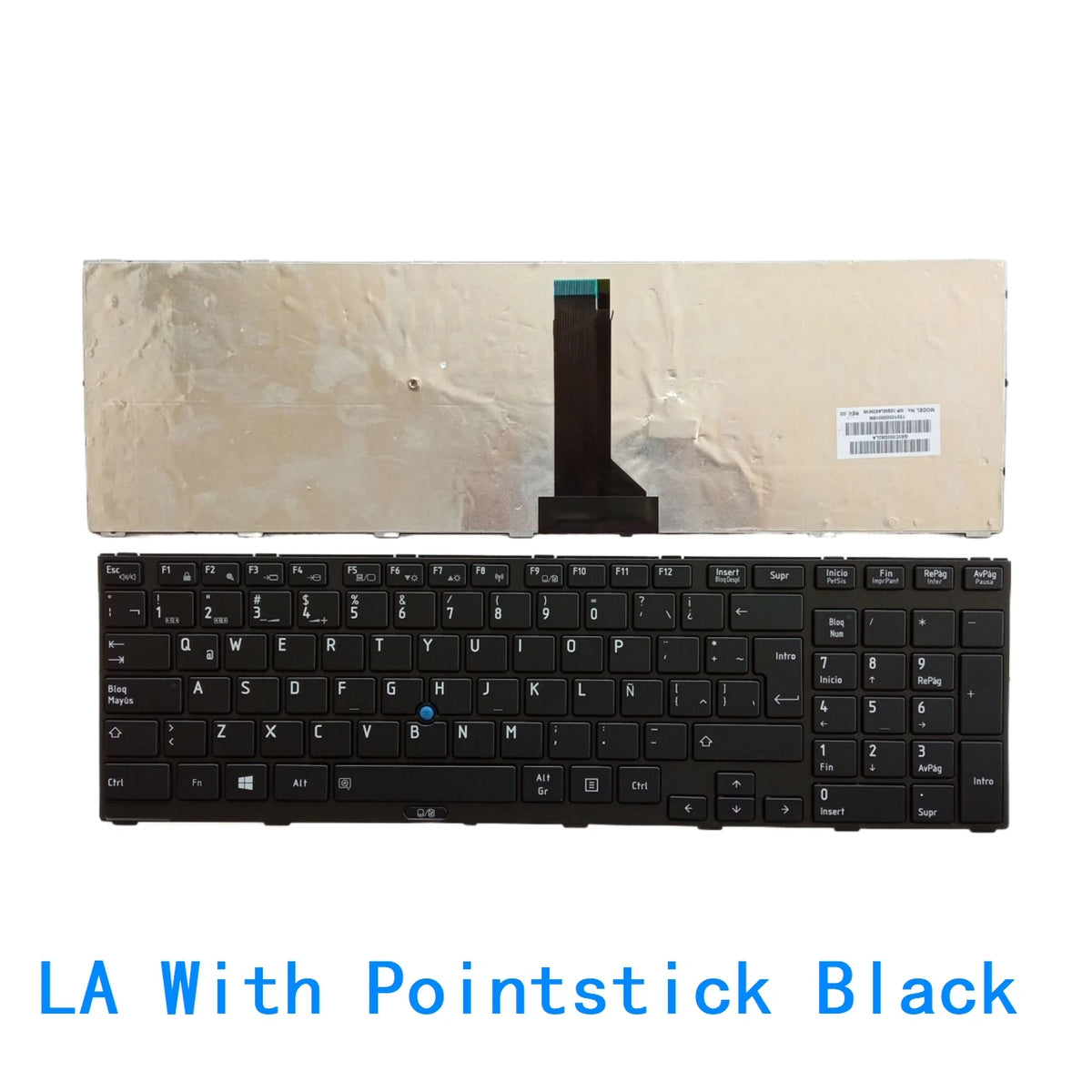 New US UI Latin language  Keyboard For Toshiba Tecra R850 R950 R960 R751 R752 Notebook PC Replacement Keyboard