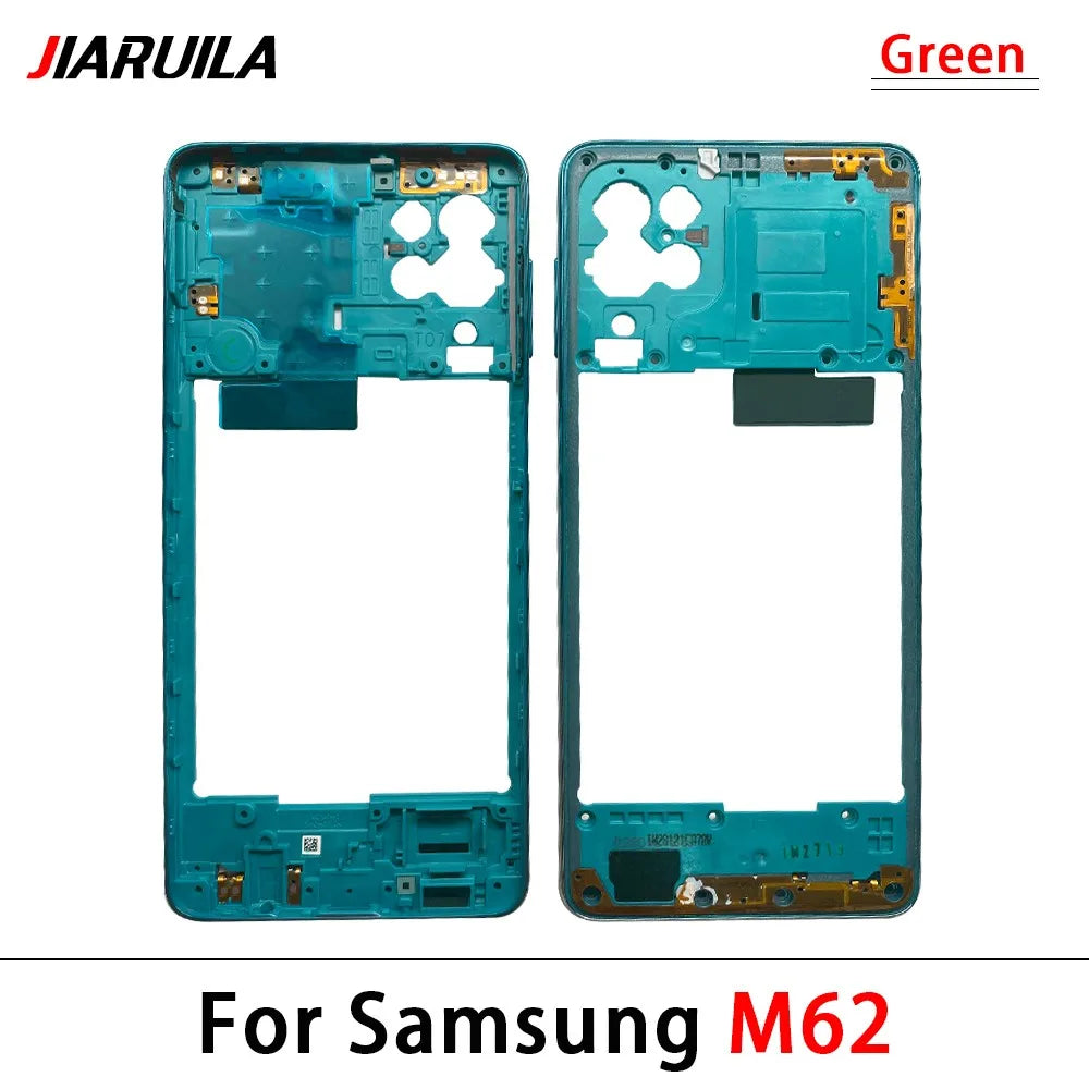 New Middle Frame For Samsung M23 M52 M53 M51 M54 M62 M35 5G M526B M536B M625F Door Housing Bezel Repair Parts Samsung phone repair parts