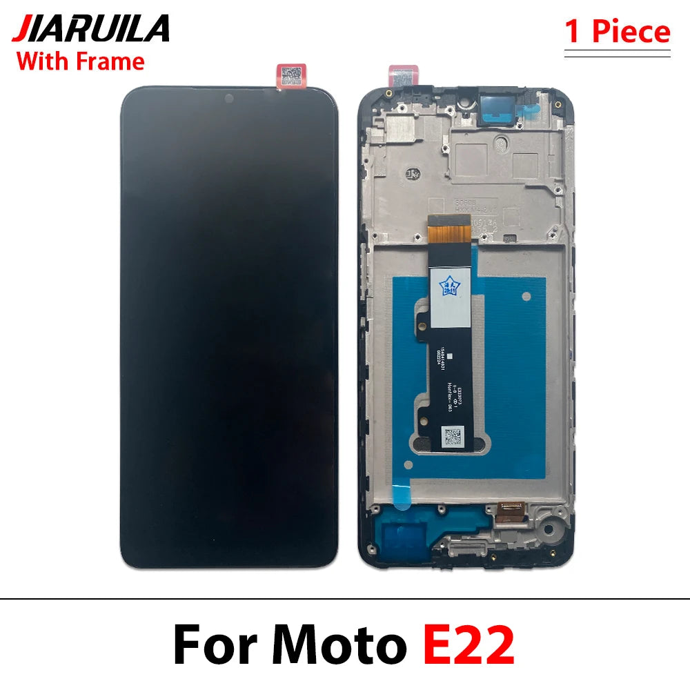 LCD Display Touch Screen Digitizer Assembly For Motorola Moto Edge 60 Pro Fusion Stylus E13 E22 E32 E20 E40 LCD Motorola phone repair parts