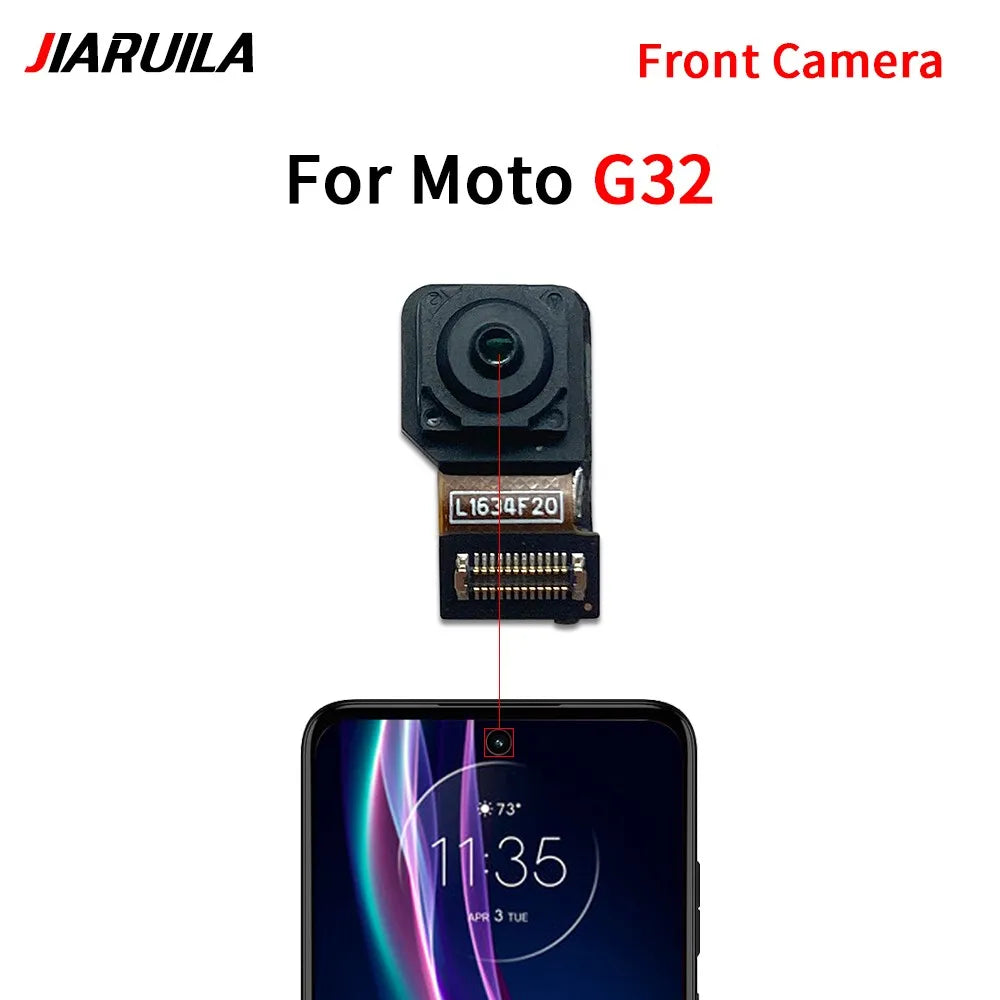 Back Rear Camera Big Main Camera Front Camera Flex Cable For Motorola Moto G22 G32 G62 G13 G23 G73 G14 G24 G55 G34 G84 G35 5G Motorola phone repair parts