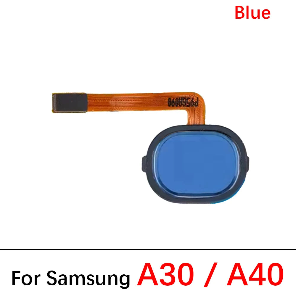 Fingerprint Scanner For Samsung A11 A31 A51 A71 A20 A30 A40 A50 A70 Home Button Fingerprint Menu Return Key Sensor Flex Cable Samsung phone repair parts