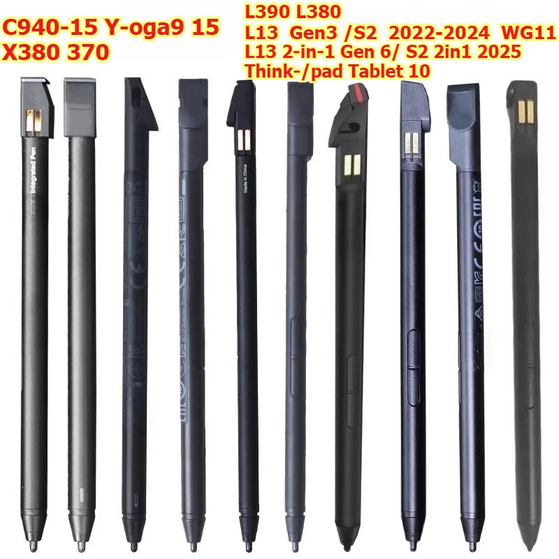 Stylus touch pen for  L-enovo C940-15 X380 X370 L390 L380 L13 S2 4096 01FR701 1FR726 01LW770 WG11 Tablet 10 Integrated Pen