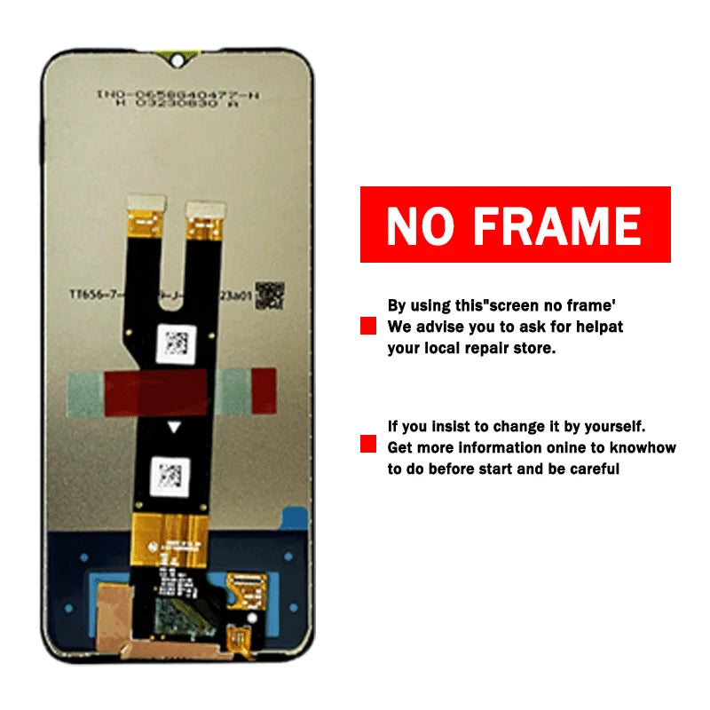 6.6''IPS LCD For ZTE Blade V50 Design 4G  LCD Touch Screen Digitizer 8050 Display Replacement Repair Parts TCL phone repair parts