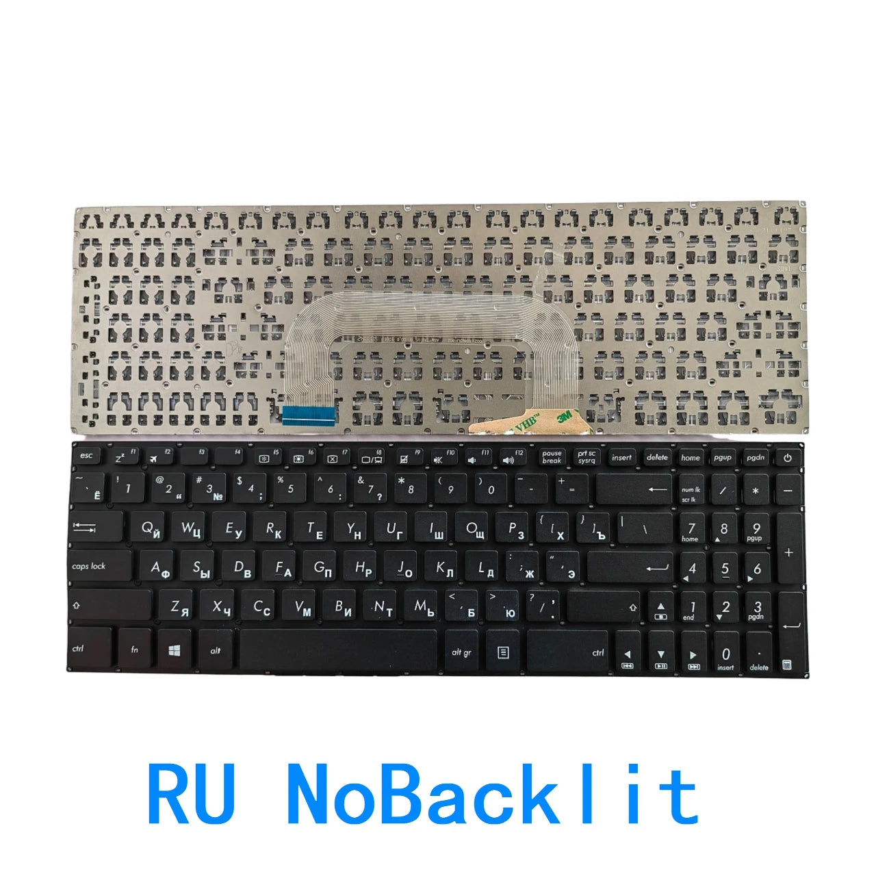 New US Russian Language  Keyboard For ASUS VivoBook Pro 17 N705 N705F N705U N705UD X705 X705C Notebook PC Replacement Keyboard ASUS laptop repair parts