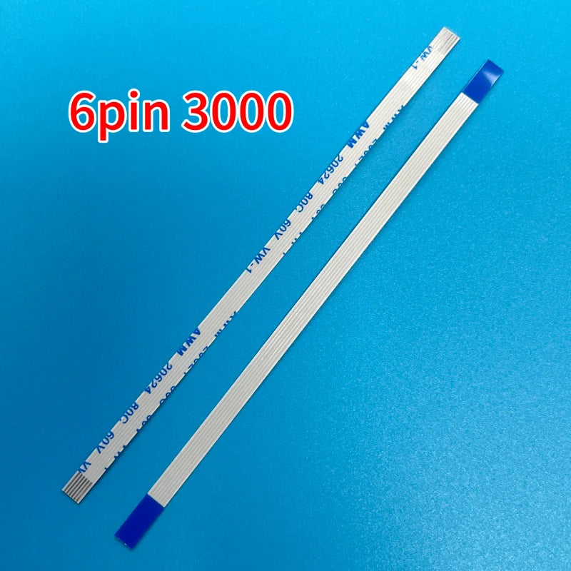 100pcs/lot for PS3 Slim 2000 2500 3000 4000 Power Switch Flex Cable 6Pin 10Pin Power on Off Switch Flex Ribbon Cable Game console repair parts