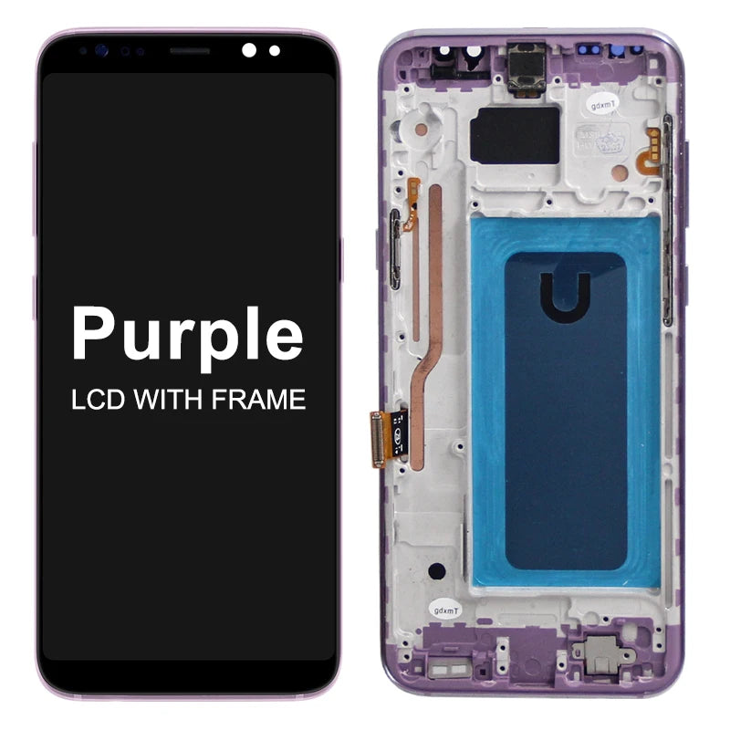 TFT For Samsung Galaxy S8+ G955F Lcd Display Digital Touch Screen S8 Plus Display Screen Assembly Replacement Parts With Frame Samsung phone repair parts