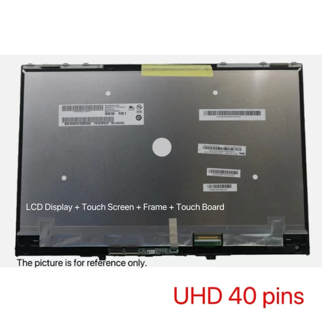 13.3" Slim Touch Screen for Lenovo YOGA 730-13  YOGA 730-13IKB 730-13IWL 81JR 81CT, LCD Digitizer Assembly FHD UHD Display Panel Lenovo laptop repair parts