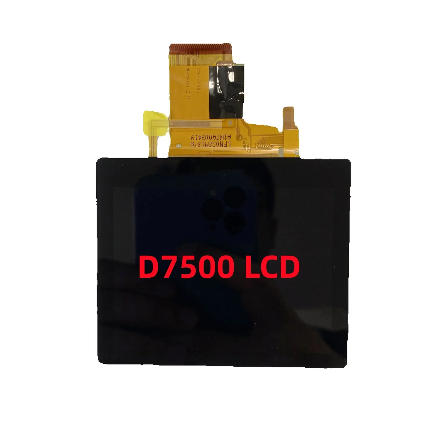 Original D7500 Touch Screen LCD With Backlight for Nikon D7500 LCD Display Replacement Part  Digital Camera repair parts