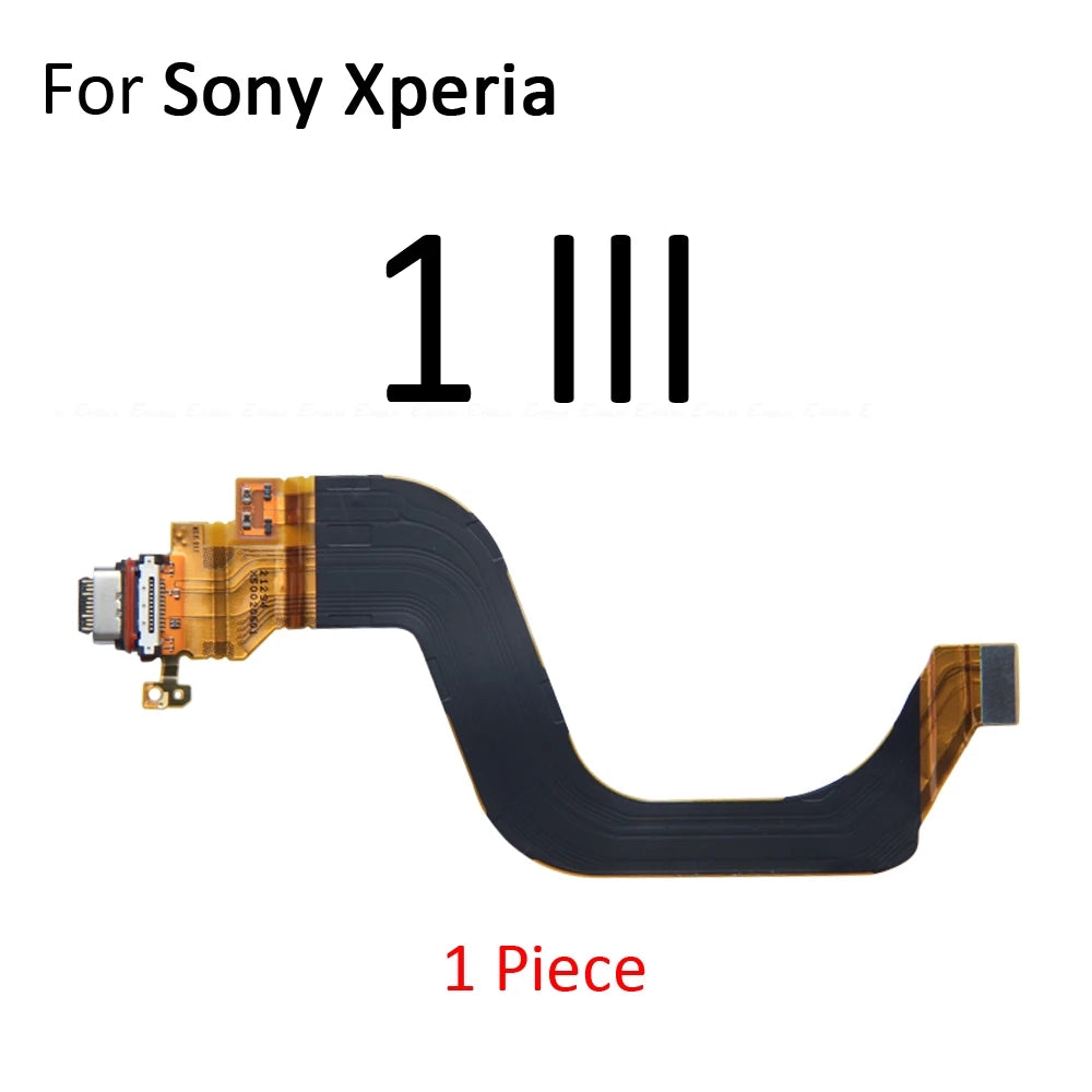 Fast Charger USB Dock Charging Dock Port Board With Mic Microphone Flex Cable For Sony Xperia 1 5 II III IV VI V Sony phone repair parts