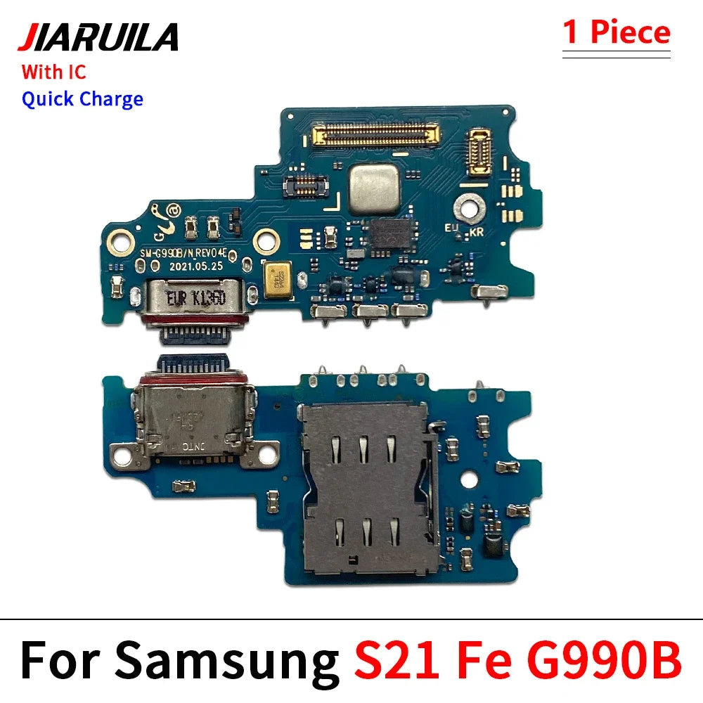 USB Charger Charging Dock Port Connector Flex Cable For Samsung S21 S22 S23 S24 S25 S26 Plus Ultra Fe 5G S911B S911U S921B Samsung phone repair parts