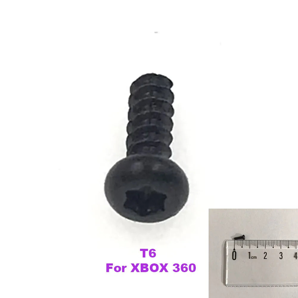 10-100pcs For Xbox One T6 T8 Screws Repair Part For Xbox 360 PS2 PS3 PS4 Pro PSV1000 2000 For SNES 3.8mm 4.5mm Cartridge Screws Game console repair parts