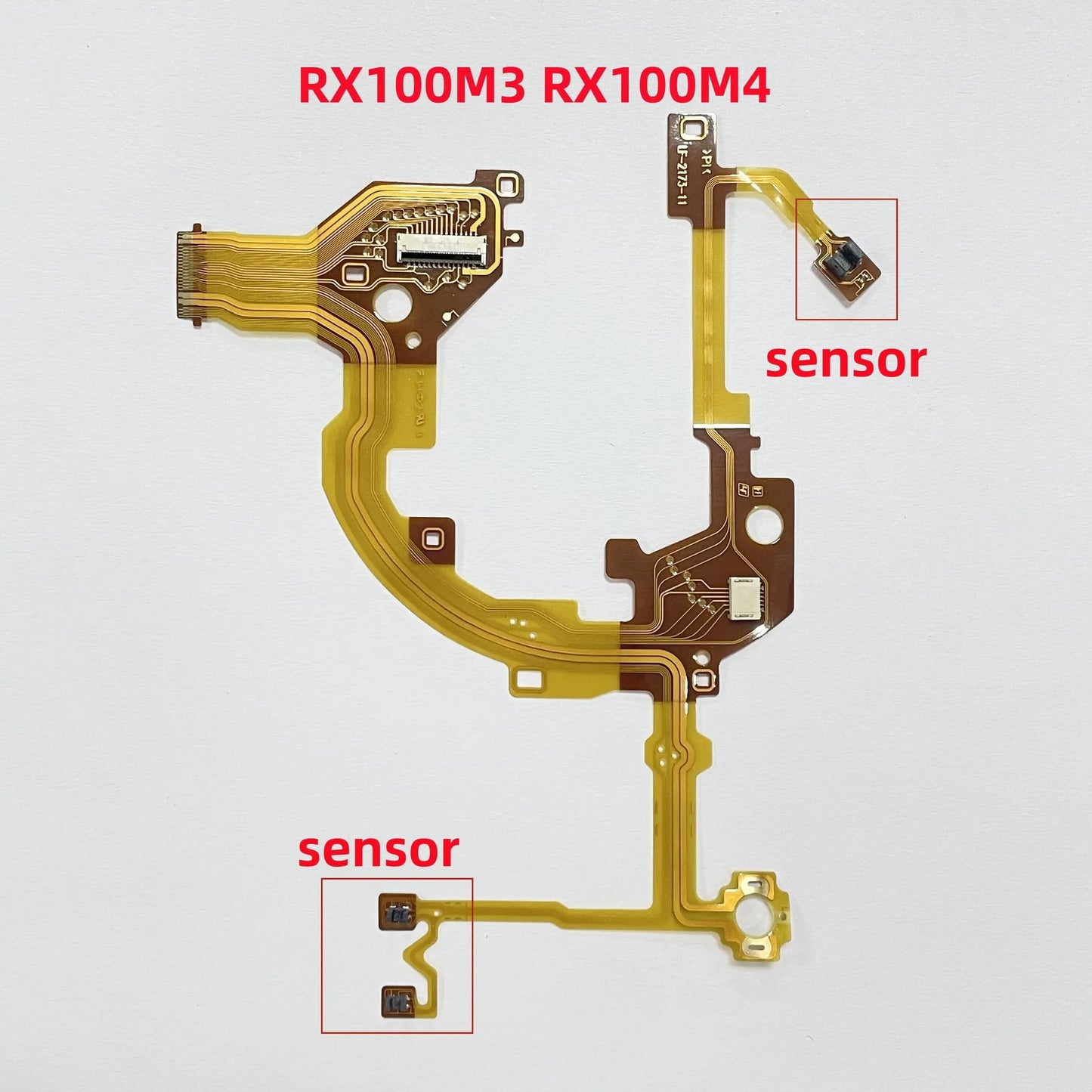 New RX100 M3 Lens Flex Cable for Sony RX100M3 RX100M4 RX100M5 RX100III RX100IV RX100V Lens Rear Cable With Sensor Repair Parts  Digital Camera repair parts
