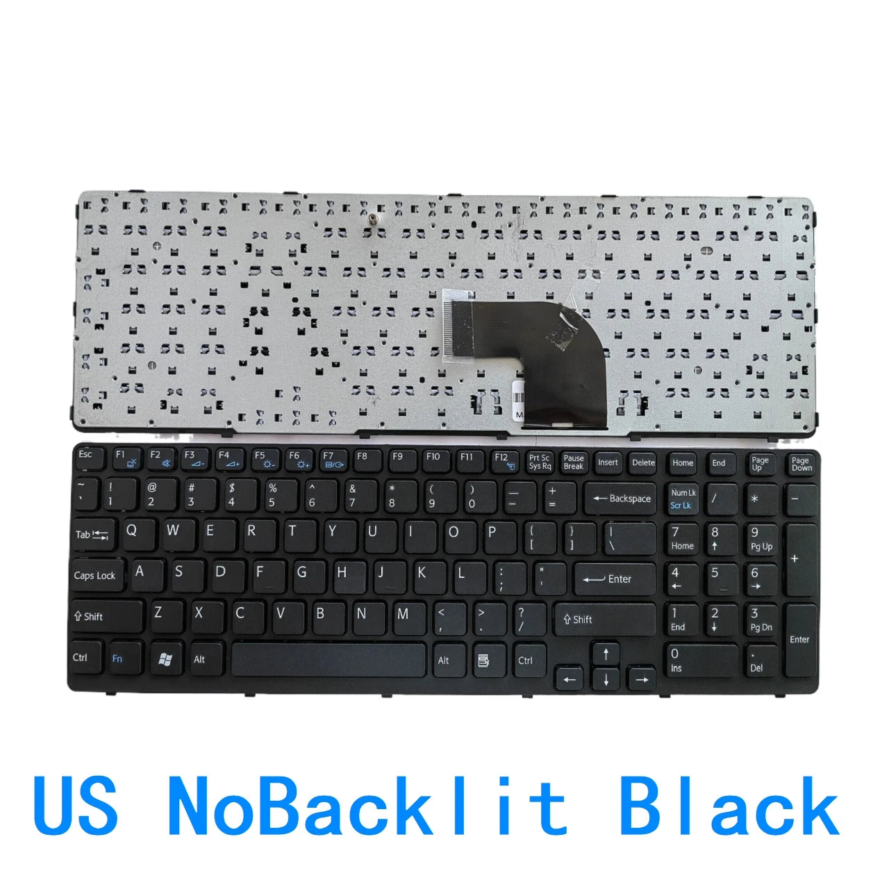New US Spanish Language  Keyboard For Sony VAIO SVE15 SVE151 SVE1512 Notebook PC Replacement Keyboard SONY laptop repair parts