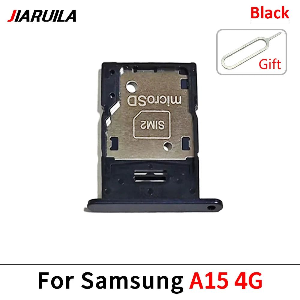 10Pcs, New For Samsung A15 A25 A35 A55 4G 5G SIM Card Slot SD Card Tray Holder Adapter Samsung phone repair parts