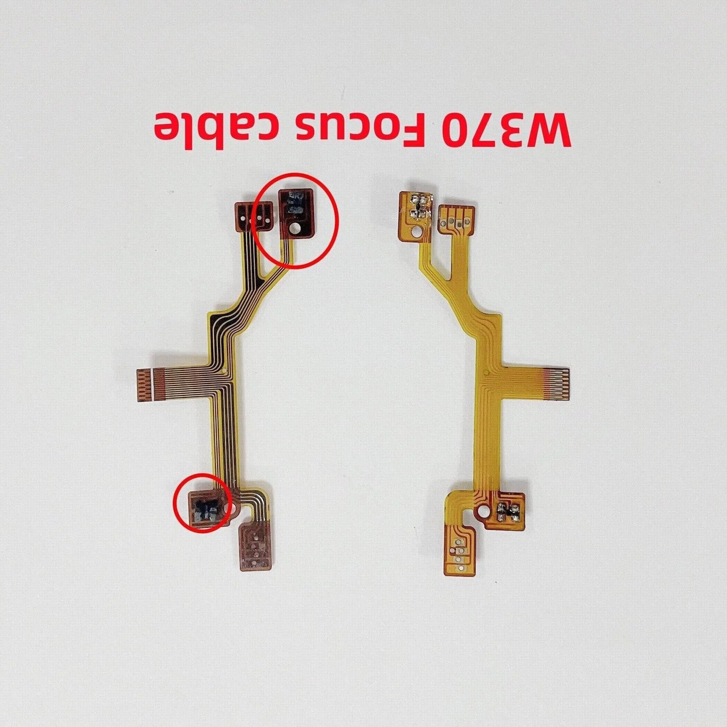 1PCS New W370 Lens Focus Flex Cable For Sony W370 w370 Camera Lens Focusing Cable Repair Parts Digital Camera repair parts