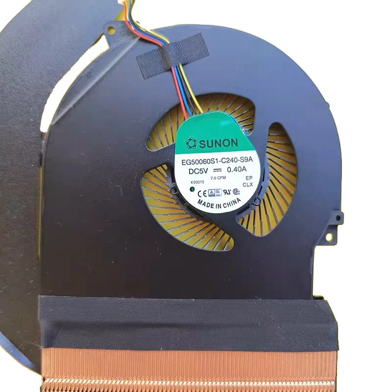 NEW Original LAPTOP CPU GPU Cooling Fan With Heatsink For Dell DELL latitude E5570 M3510 04CN35 Dell laptop repair parts