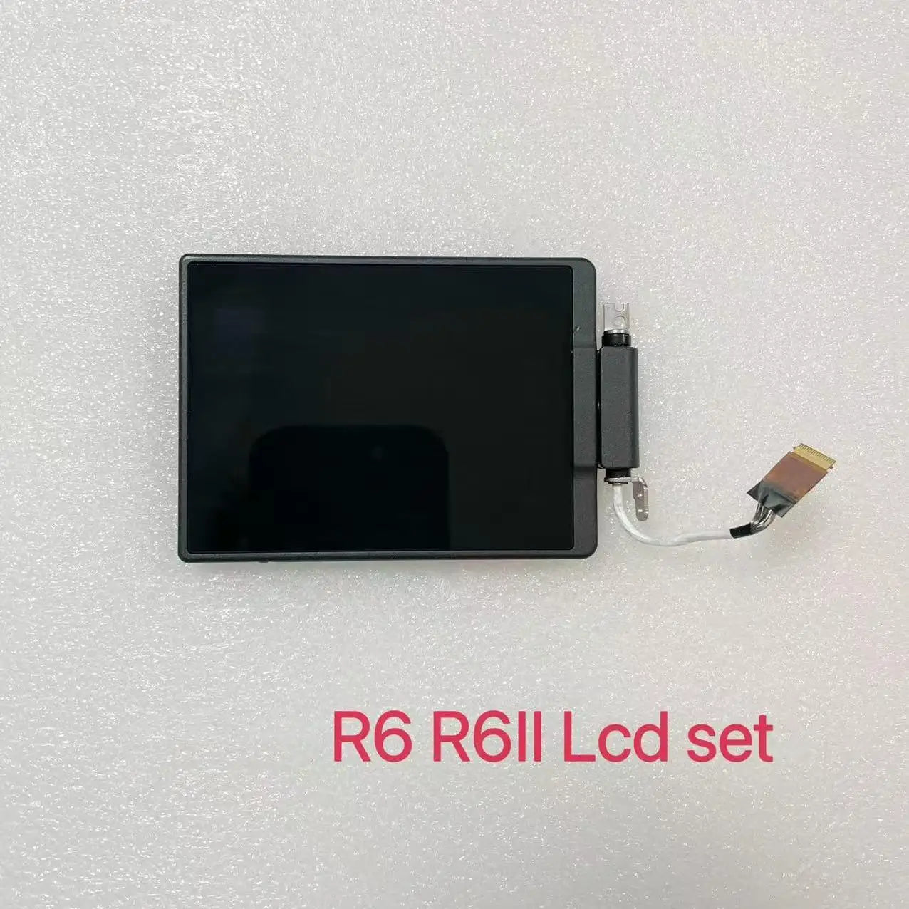 Original complete screen display LCD Unit assy with hinge and flex cable for Canon EOS R6 R6II Digital camera repair parts Digital Camera repair parts