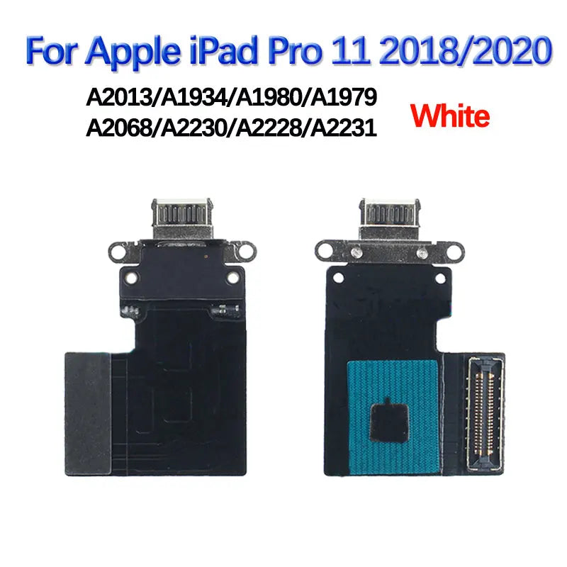 USB Power Charging Port For Apple iPad Pro 9.7/Pro10.5/Pro11 Pro12.9 1st 2nd Charging Dock Plug LCD Display Flex Cable Connect  iPad repair parts