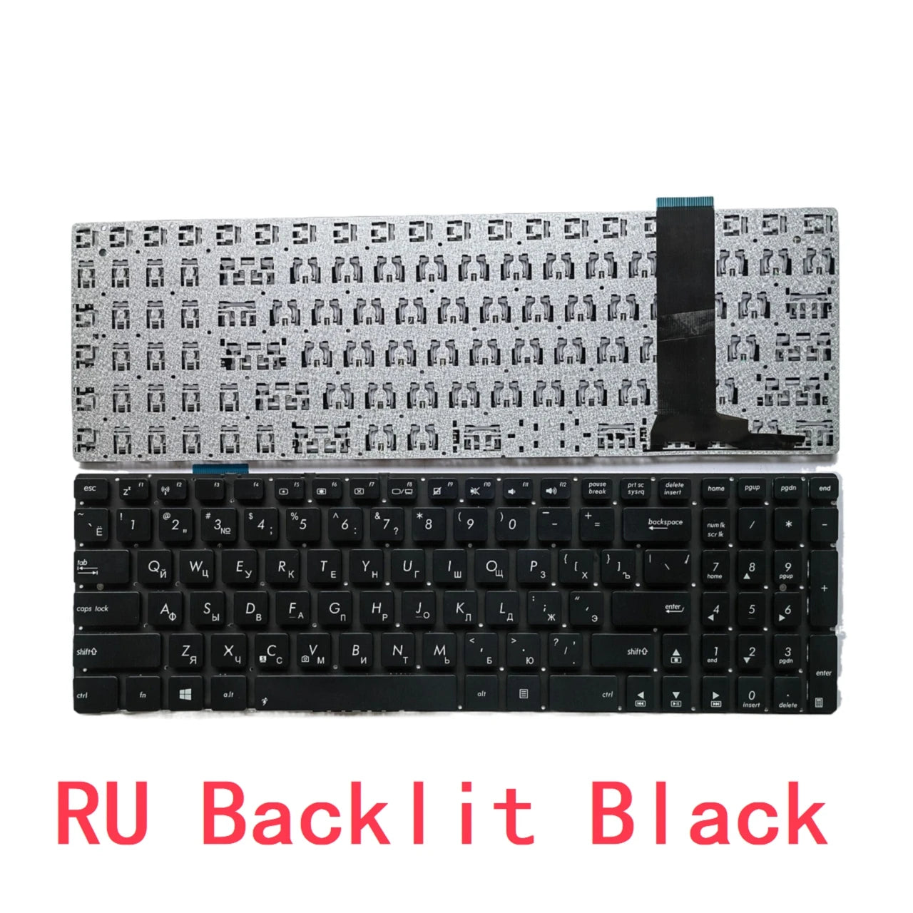 New US Russian Laptop Backlit Keyboard For ASUS N550 N550J N550JA N550JK N550JV N56 N56DP N56DY N56VB N56VJ N56VM N56VZ N56X ASUS laptop repair parts