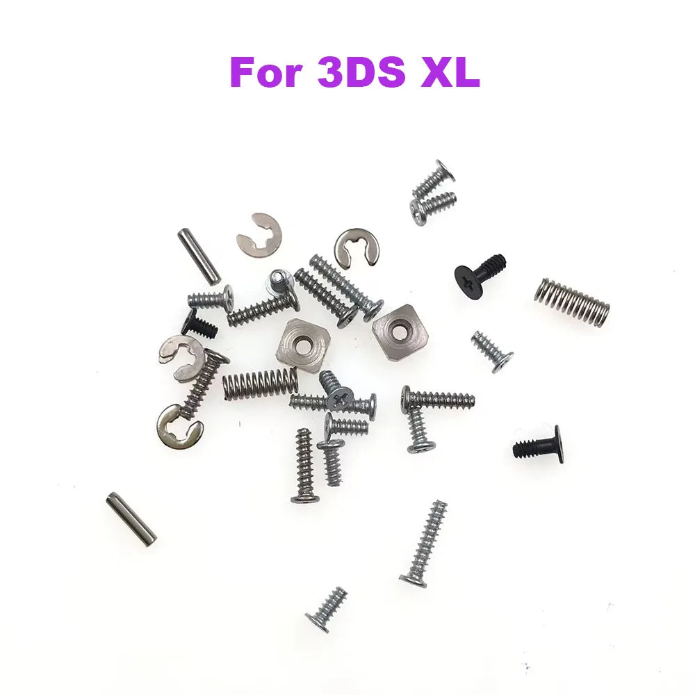 For 3DS Full Set Screw Sets Replacement for Nintendo 3DS/3DS XL/NEW 3DS XL LL Screws Game console repair parts