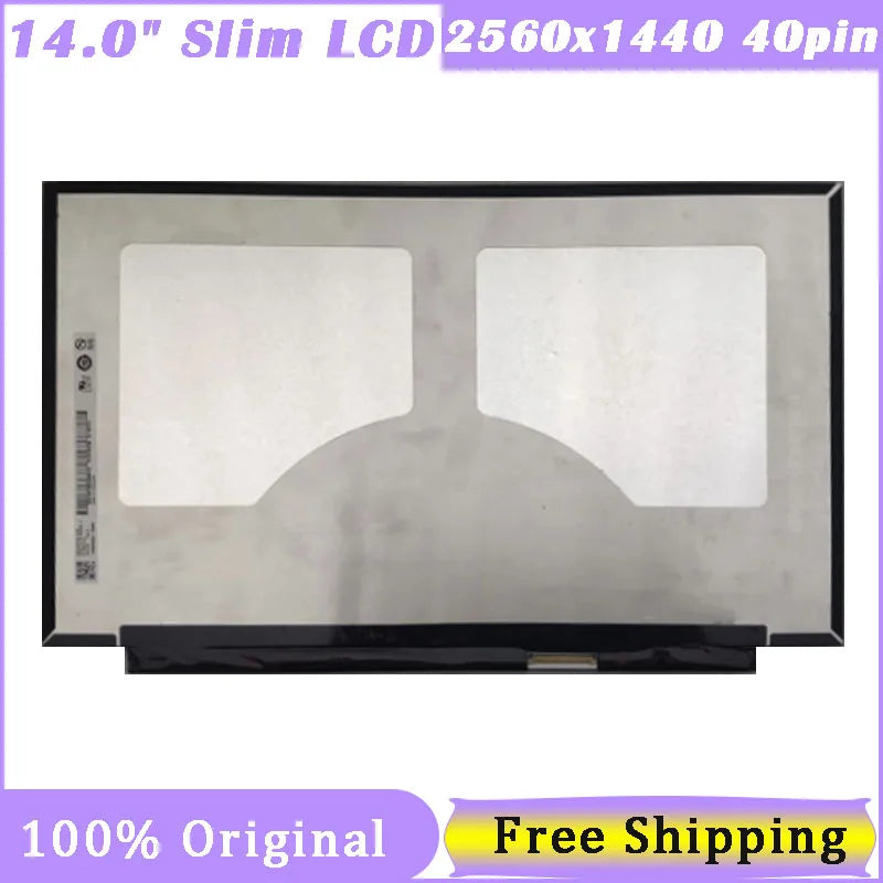 14'' Inch 40 Pin Screen For Lenovo Thinkpad T480 X1 Carbon 7th 6th 5th Gen  B140QAN02.0 B140QAN02.2 B140QAN02.3 Display Matrix Panel Lenovo laptop repair parts