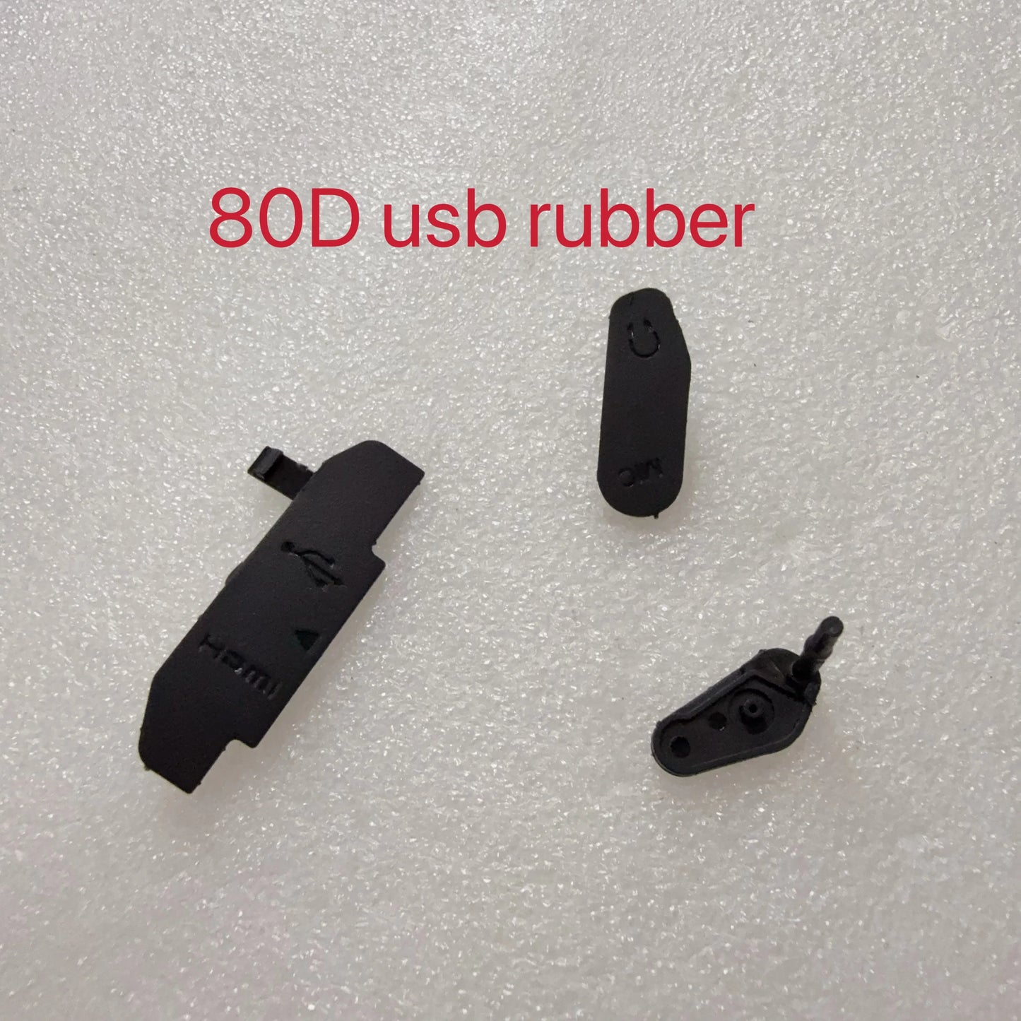 NEW For Canon EOS 80D HDMI / USB / MIC Rubber Camera Repair Part  Digital Camera repair parts