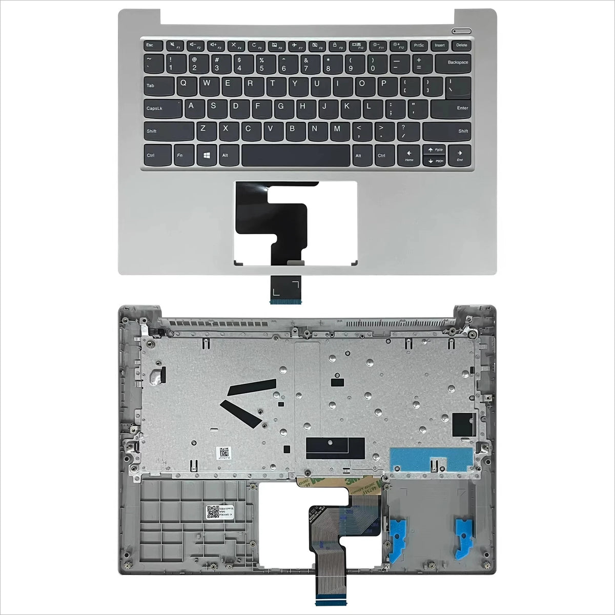 Upper case keyboard for Lenovo Xiaoxin 14 2019 Keyboard S340-14 S340-14IML topcase palmrest keyboard touchpad bottom cover Lenovo laptop repair parts