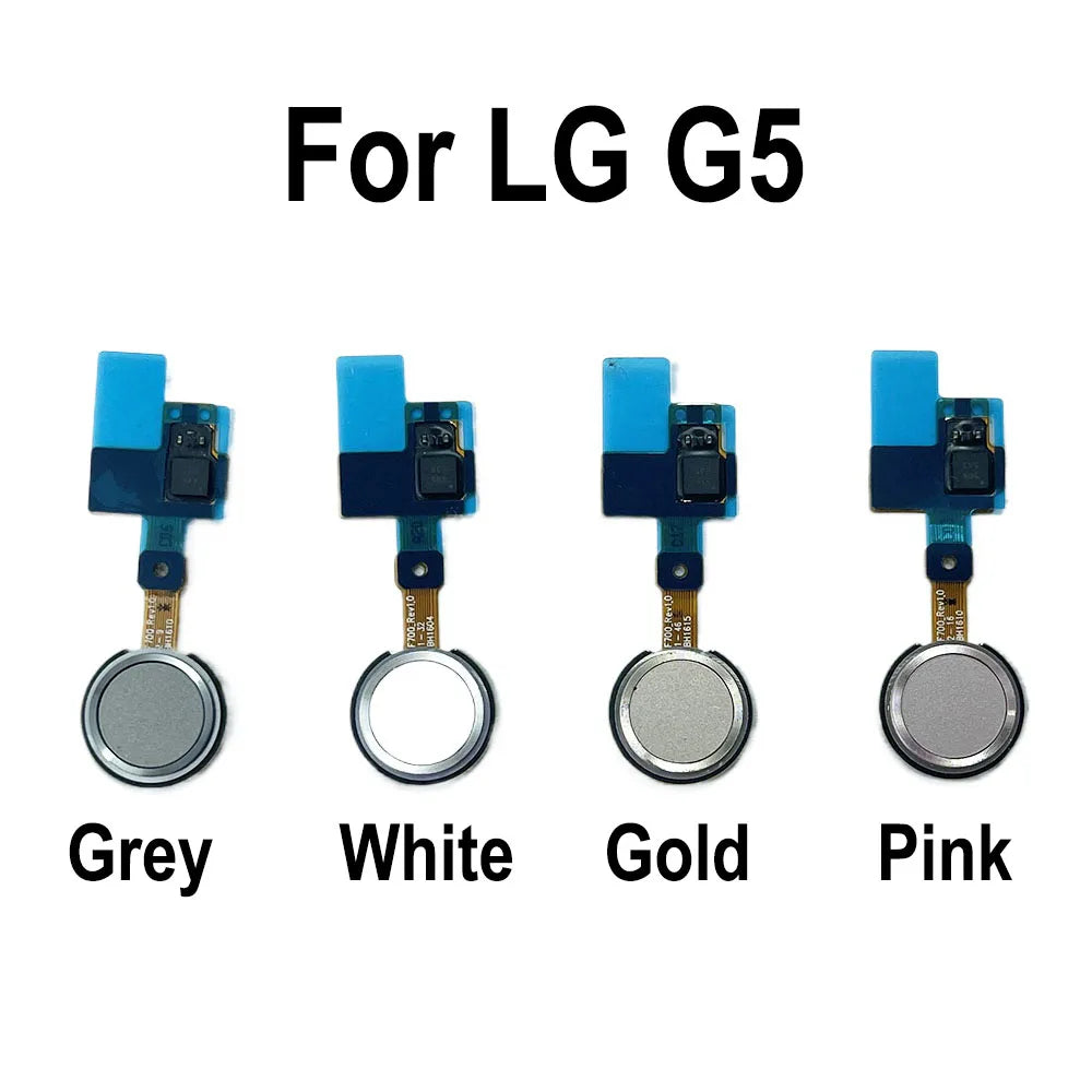 org Home Power Button Fingerprint Sensor Flex Cable For LG G5 LG phone repair parts