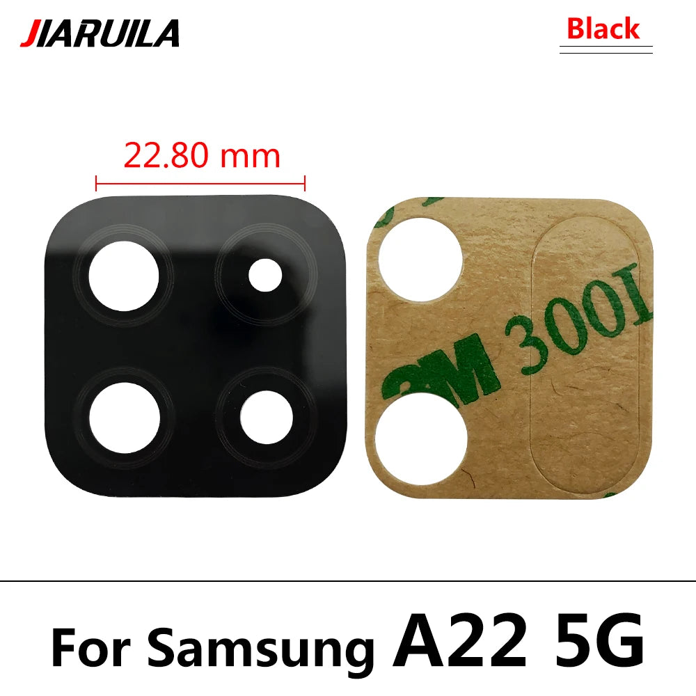 Back Rear Camera Glass Lens With Adhesive For Samsung A02 A02s A03 Core A03s A22 4G 5G A32 A52 A72 A33 A53 A73 Samsung phone repair parts
