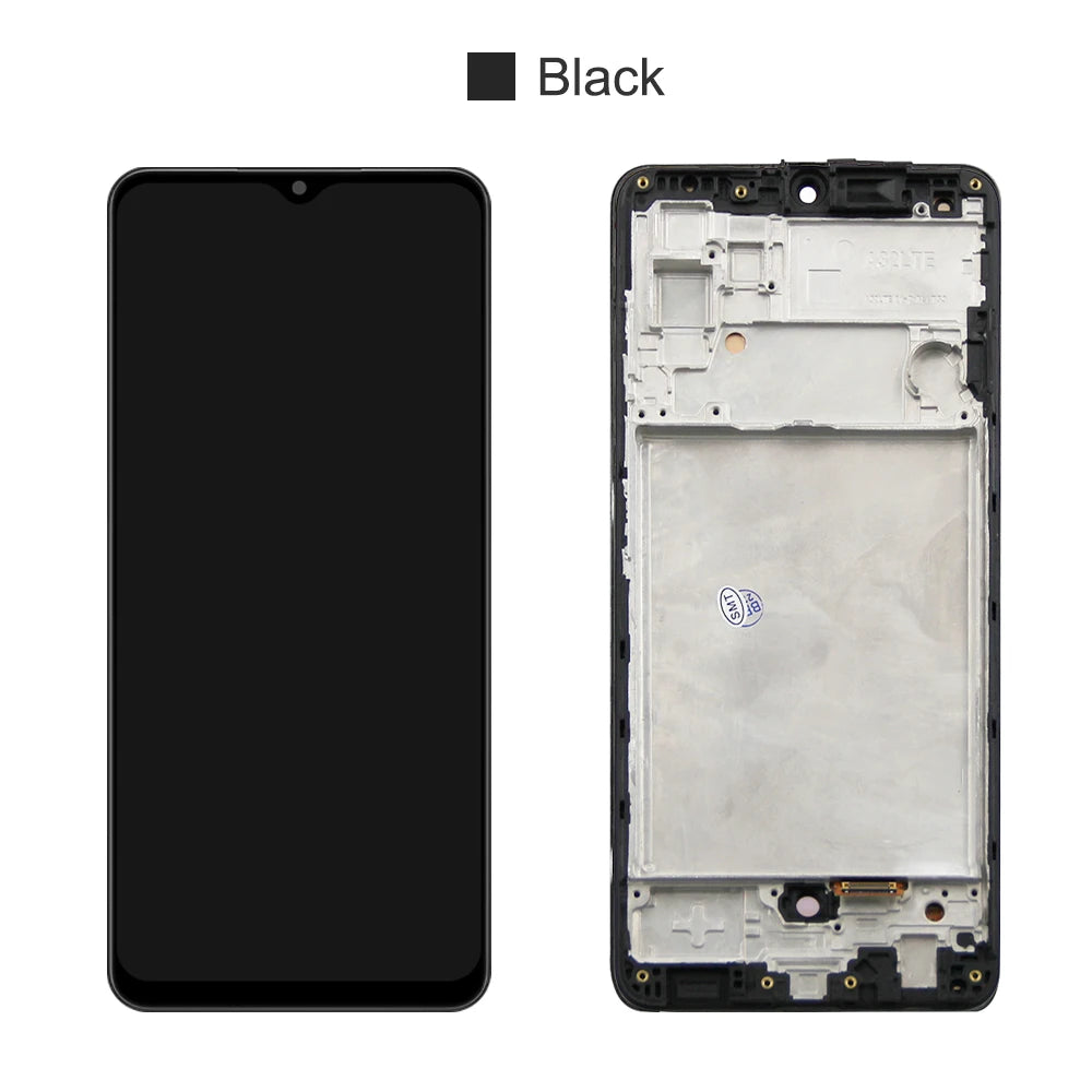 Amoled A32 A325F Screen for Samsung Galaxy A32 A325 A325F 325F/DS Lcd Display Digital Touch Screen with Frame Assembly Parts Samsung phone repair parts