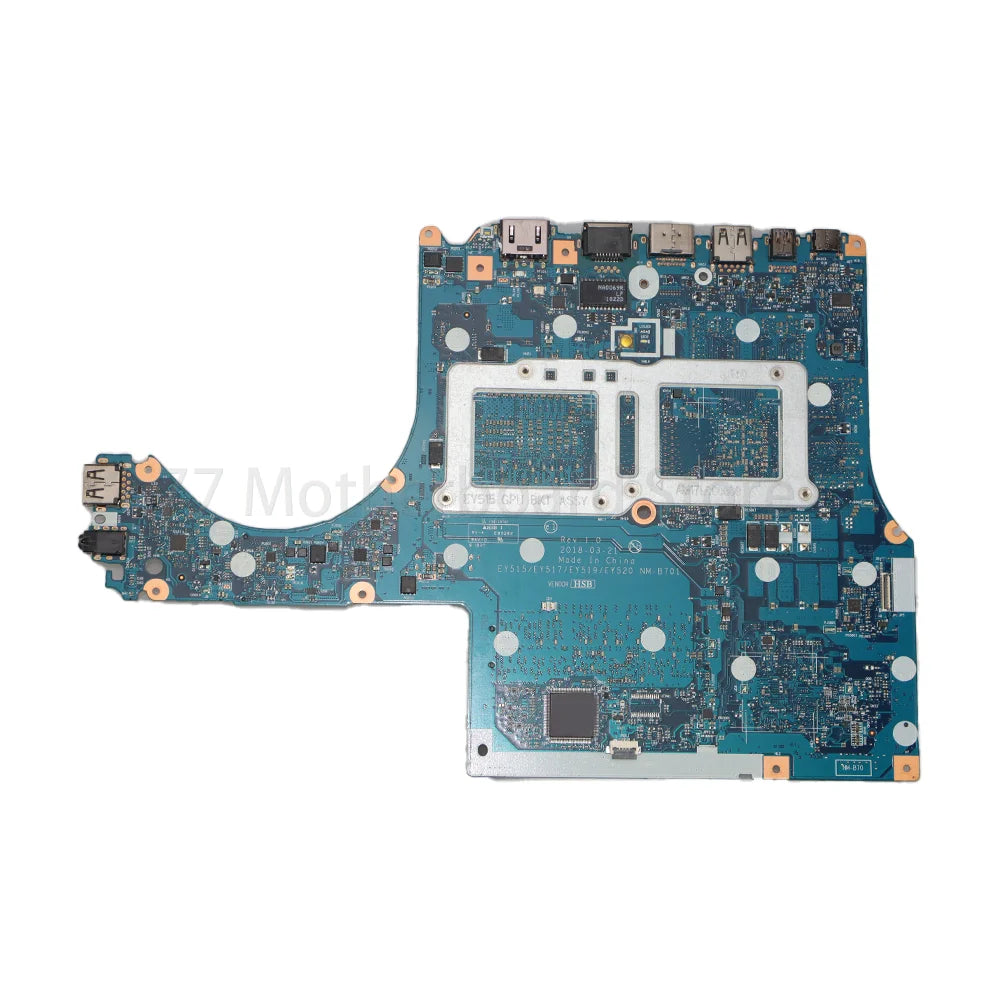 Laptop Mainboard For Lenovo Y530-15ICH Y7000 NM-B701 With CPU I5-8300H I7-8750H GPU GTX1050Ti 4G Mainboard 5B20R40161 Lenovo laptop repair parts