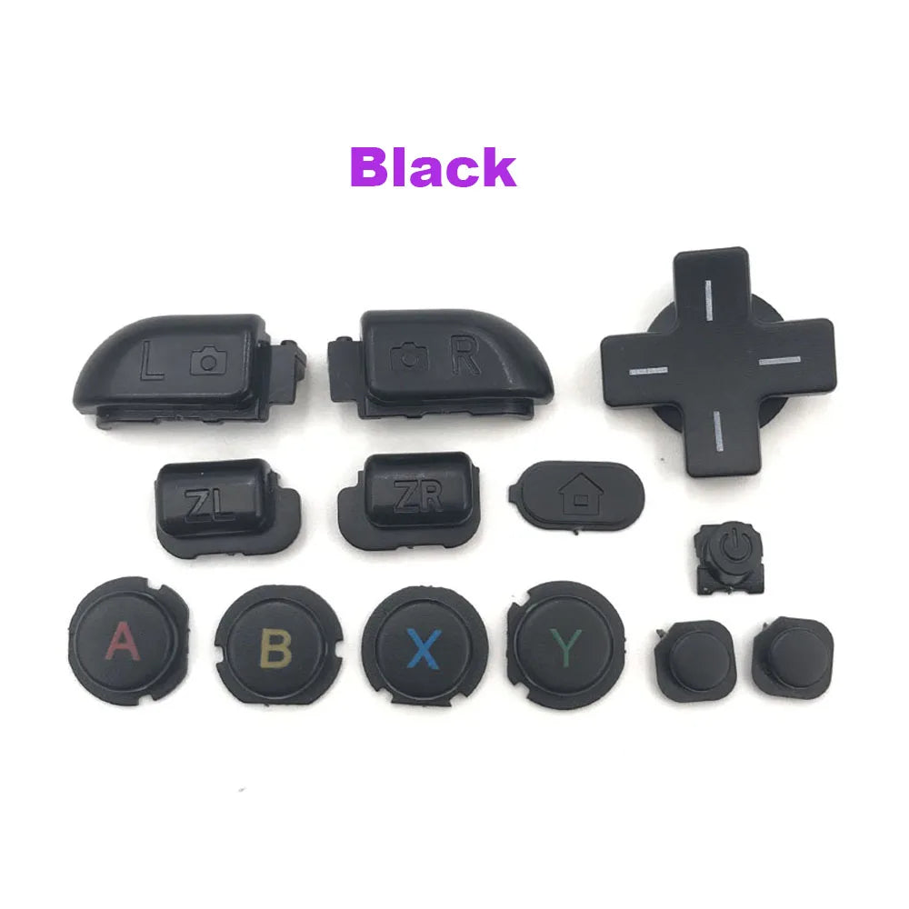1-3sets A B X Y L R ZR ZL Full Set Buttons For NEW3DS/New 3DS XL NEW 3DS LL Home On Of Power Buttons For 3DS ABXY D-Pad Buttons Game console repair parts